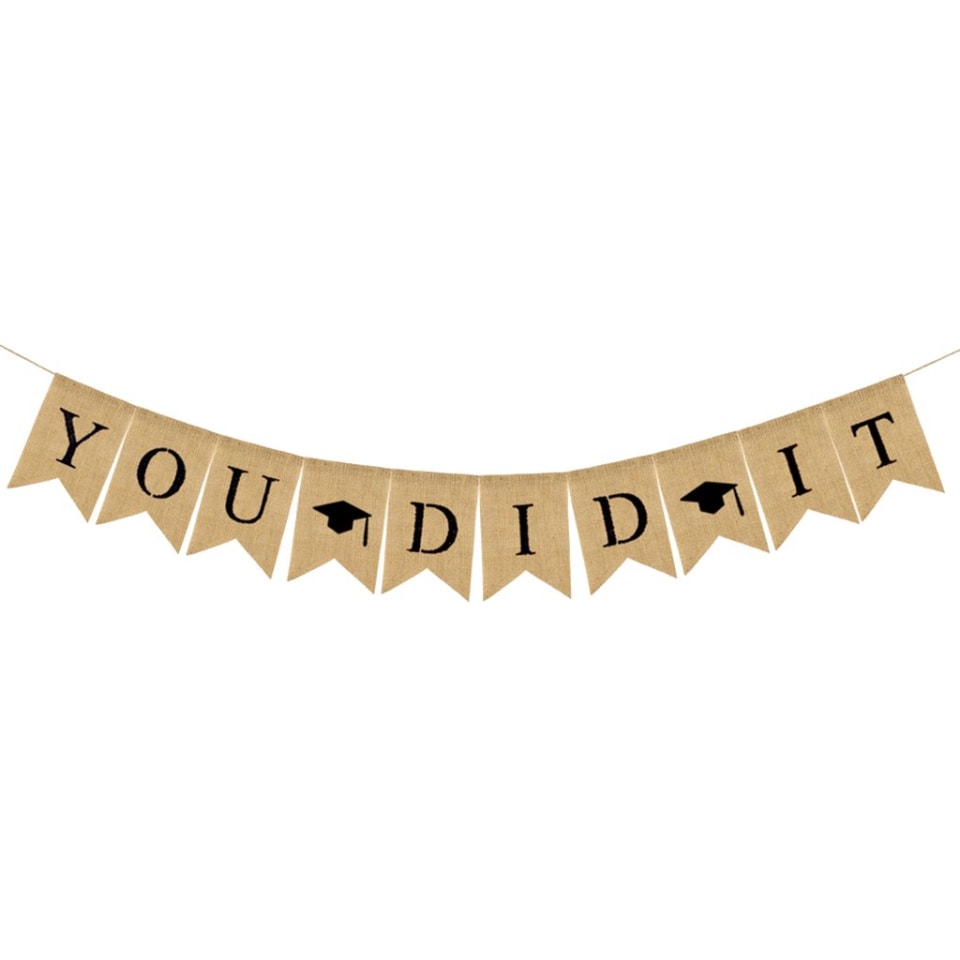 Banner De Graduación Lo Hiciste En Bunting Banner Garland Banner De Graduación Lo Hiciste En Bunting Banner Garland